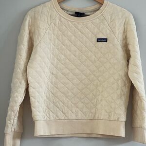 Patagonia Women’s Oragnic Cotton Quilted Crewneck Sweatshirt